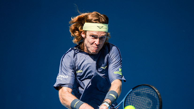 Российский теннисист Рублёв потерпел пятое поражение подряд