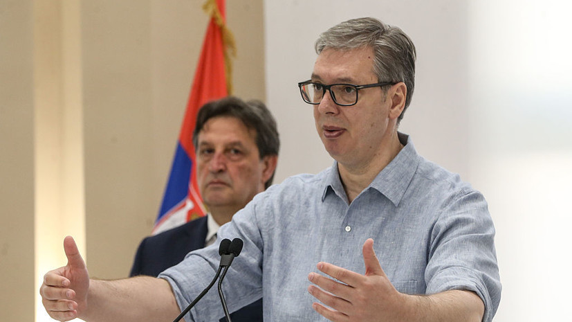 Вучич заявил, что Европа хочет «отгородиться» от России