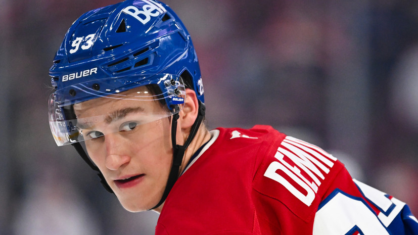 Тренер «Монреаля» — об адаптации Демидова: чувствую, что он всё больше адаптируется к игре в НХЛ