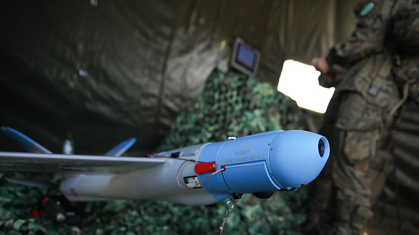 В Польше потерпел аварию военный беспилотник