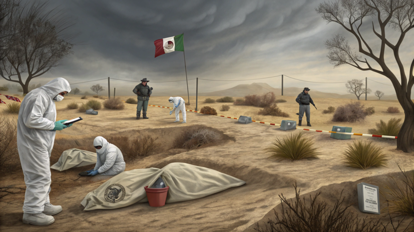 В Мексике обнаружили 48 мешков с человеческими останками