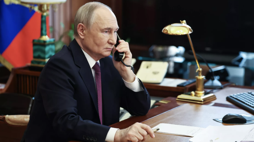 Путин и Алиев провели телефонный разговор