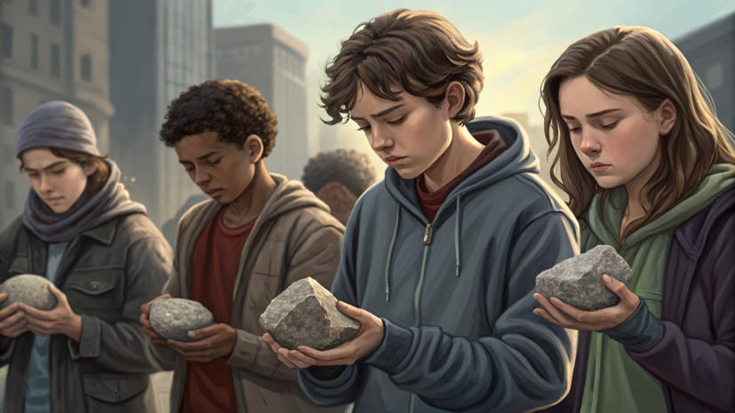 «Каменная практика»: как зумеры борются с зависимостью от экранов