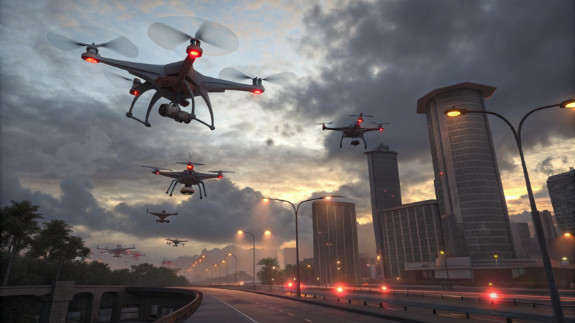 Над Ленинградской областью сбиты восемь БПЛА