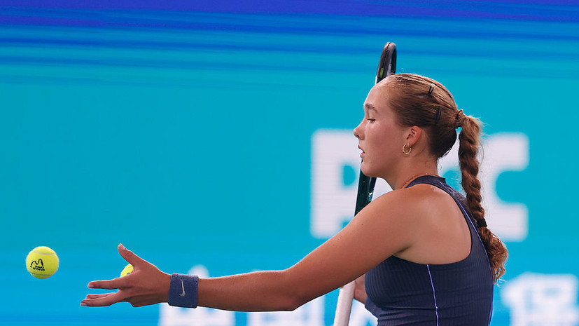 Тренер Андреевой не разрешила ей сыграть на турнире в России