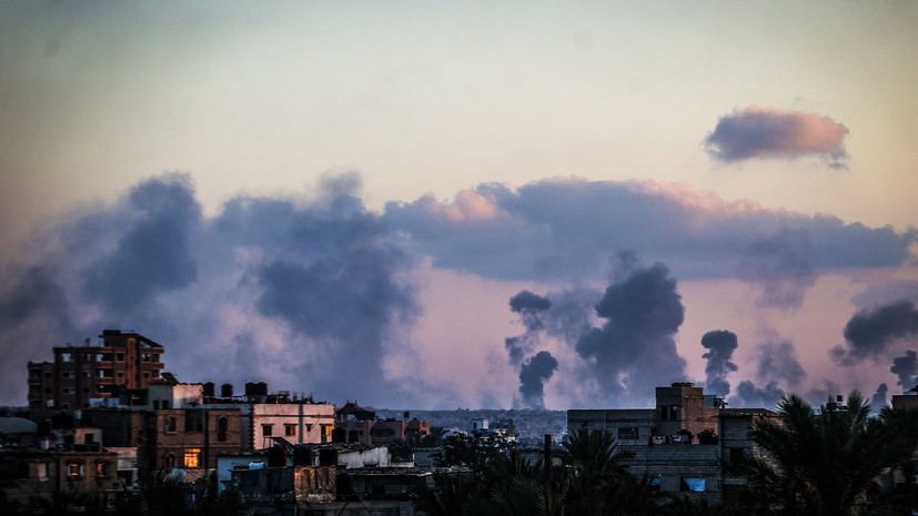 Израильская армия нанесла точечный удар по центру сектора Газа