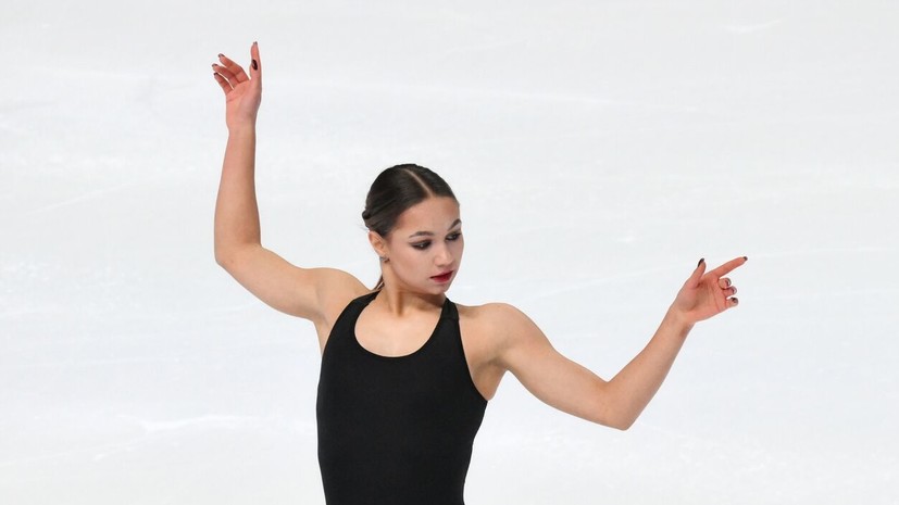 Фигуристка Гущина: на причёску и макияж ушло полтора часа — это быстро