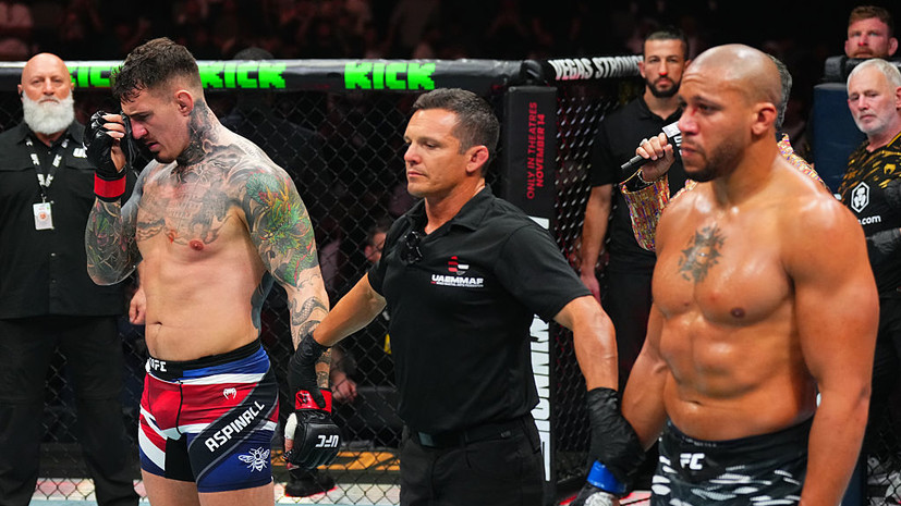 Титульный бой UFC между Аспинэллом и Ганом признан несостоявшимся
