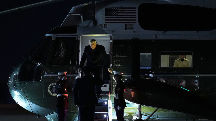 Самолёт Трампа приземлился в Куала-Лумпуре