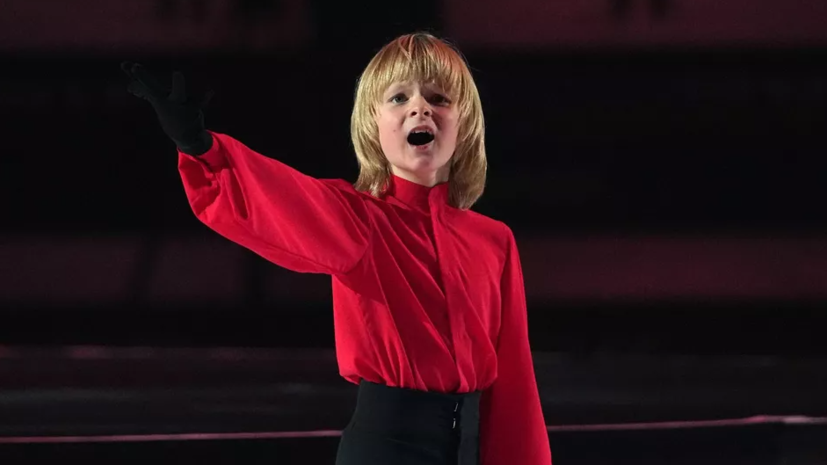 Сын Плющенко выиграл турнир, в котором был единственным участником