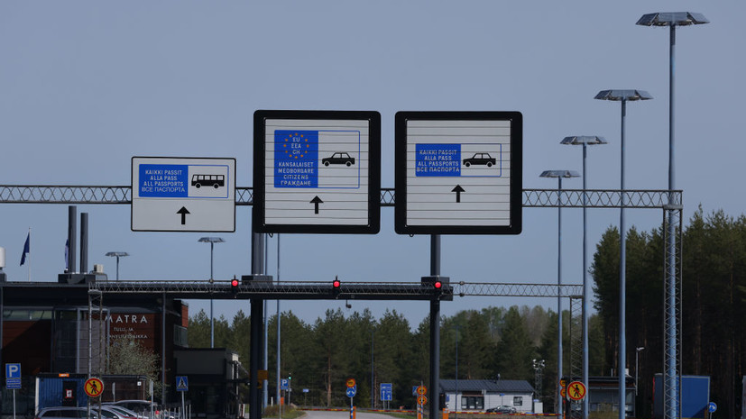 Yle: туристы едут на границу Финляндии, чтобы посмотреть на территорию России