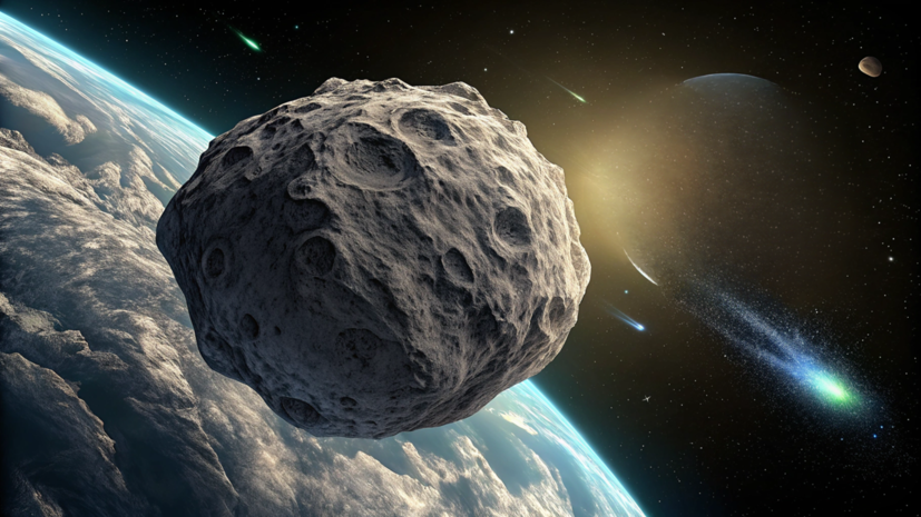 Появилось видео похожего на метеорит объекта над Москвой