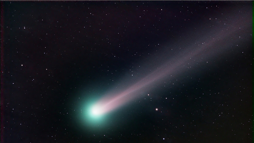 Житель Свердловской области опубликовал фото пролетевшей кометы Lemmon