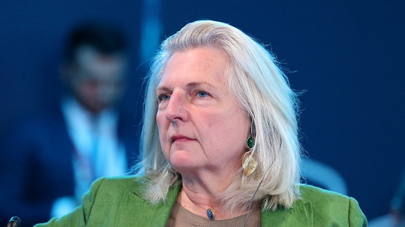 Кнайсль заявила о потере Австрией потенциала переговорной площадки