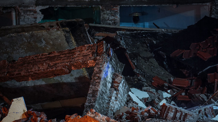 Четыре здания были разрушены в ходе землетрясения в Турции