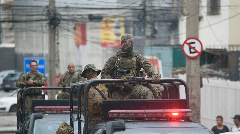 Более 2500 правоохранителей участвовали в операции против наркомафии в Бразилии