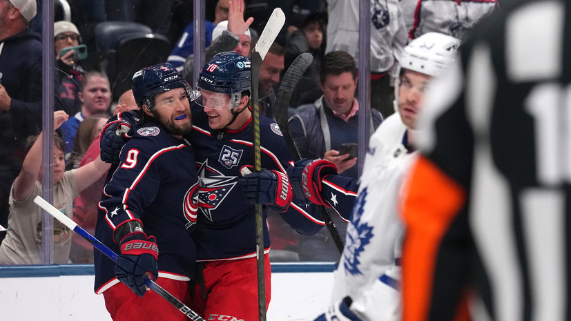 «Русский гол» защитника Проворова помог «Коламбусу» обыграть «Торонто» в НХЛ