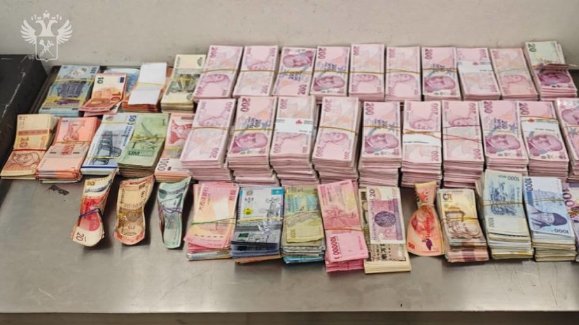 Таможенники в Шереметьево изъяли $110 тысяч при попытке контрабанды