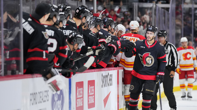 Шайба Зуба помогла «Оттаве» обыграть «Калгари» в матче НХЛ