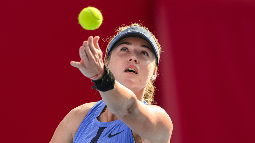 Калинская не смогла завершить матч с Мбоко в четвертьфинале в Гонконге