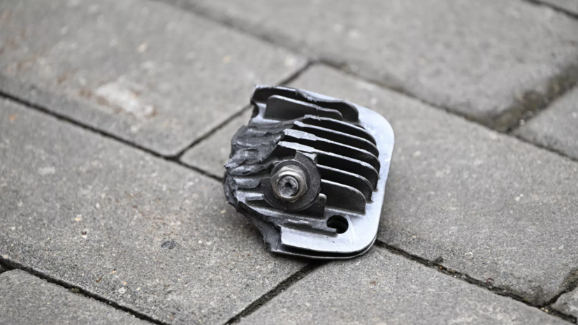 Миляев: в Туле из-за обломков БПЛА перекрыли часть улицы