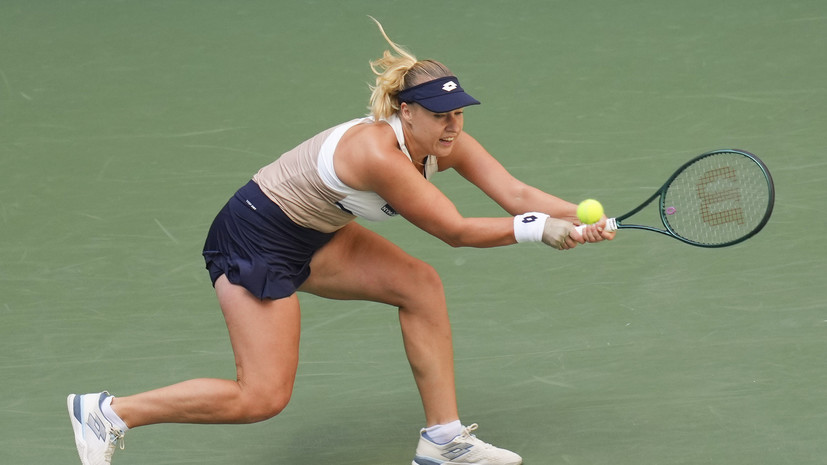 Блинкова победила Шалькову и вышла в финал турнира WTA в Цзюцзяне