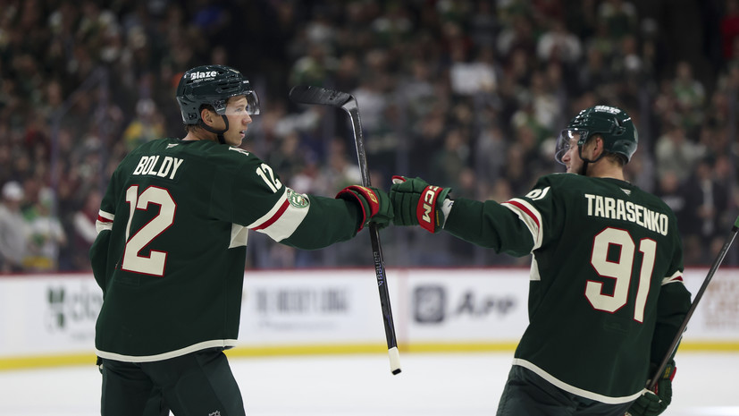 Гол и две передачи Тарасенко помогли «Миннесоте» одолеть «Ванкувер»