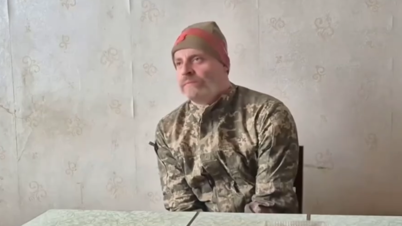 В Минобороны России показали кадры со сдавшимися в плен у Купянска солдатами ВСУ