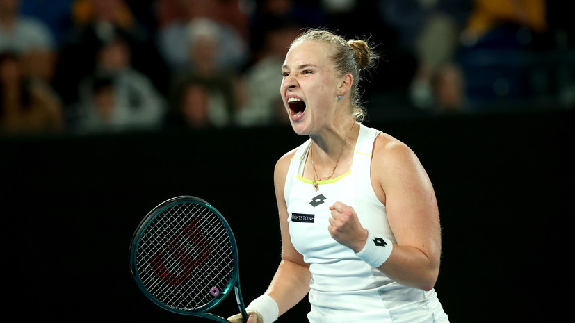 Блинкова победила Таггер и стала чемпионкой турнира WTA 250 в Цзюцзяне