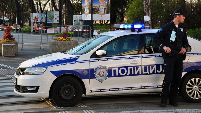 Полиция Сербии задержала 37 участников беспорядков в Белграде