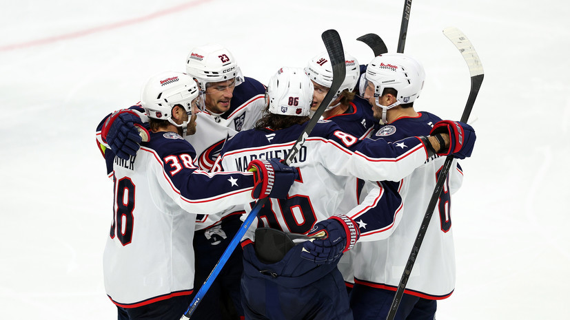 Передача Марченко не спасла «Коламбус» от поражения в матче с «Айлендерс»