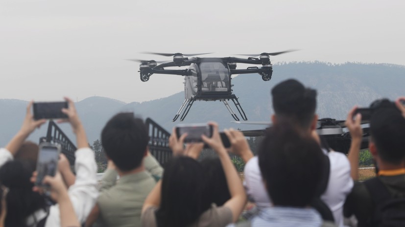 В Китае запустили пробное производство летающих автомобилей XPeng