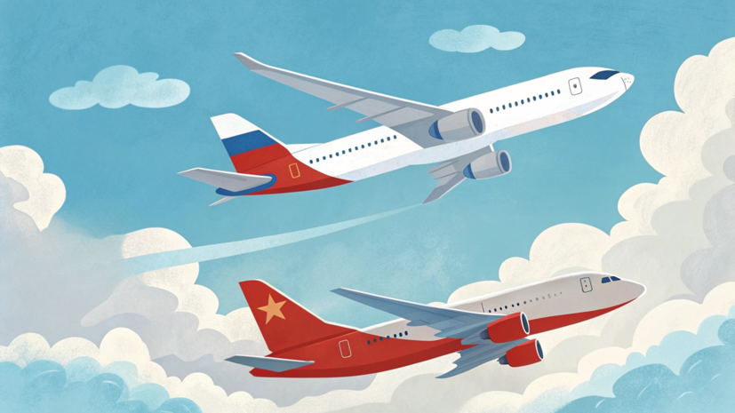 Россия и Китай договорились расширить авиасообщение между странами