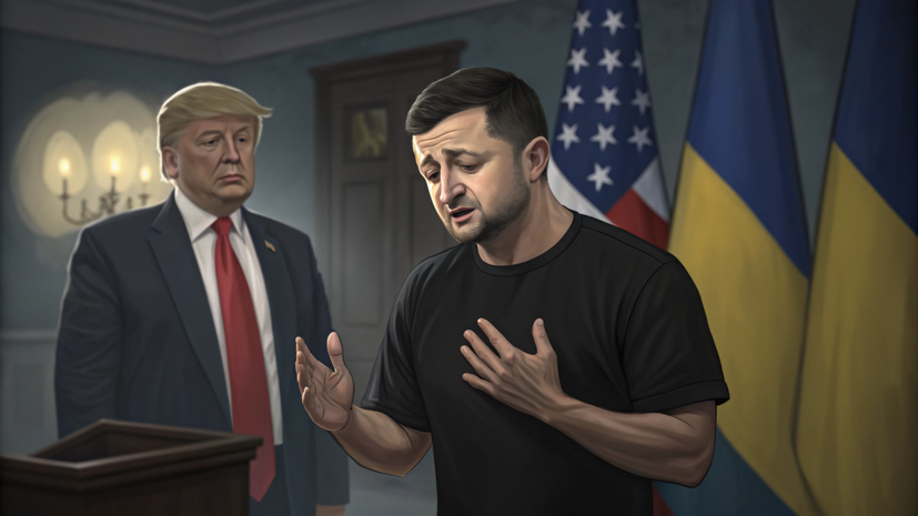 Военэксперт Дандыкин: Зеленский будет молить Трампа и ЕС о воздушном перемирии