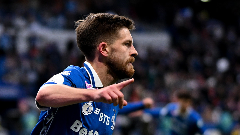 Полузащитник «Динамо» Глебов выбыл до конца года из-за травмы бедра