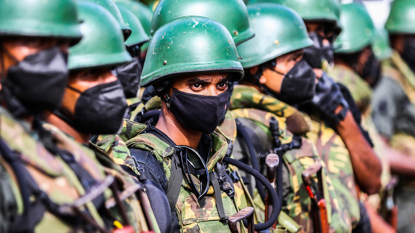 Россия и Шри-Ланка начали первые совместные военные учения