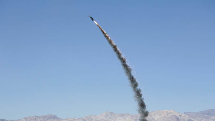 США провели пуск не оснащённой зарядом баллистической ракеты Minuteman III