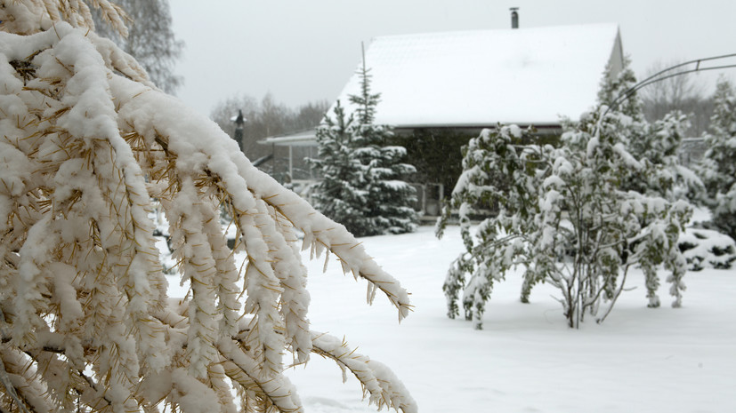 Синоптик Шувалов: устойчивый снежный покров в Центральной России появится в декабре