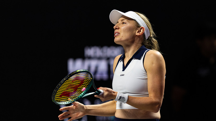 Александрова впервые в карьере сыграла на Итоговом турнире, но потерпела поражение