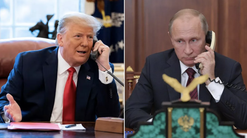 Песков: разговор Путина с Трампом пока не планируется