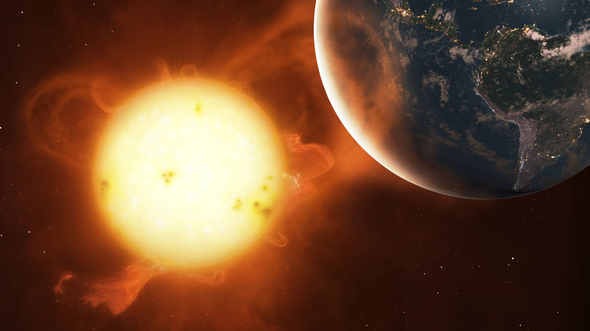 ИКИ РАН: крупный выброс солнечной плазмы ударит по Земле 7 ноября