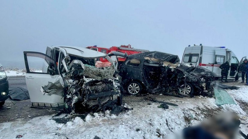 В ДТП в Туве погибли пять человек