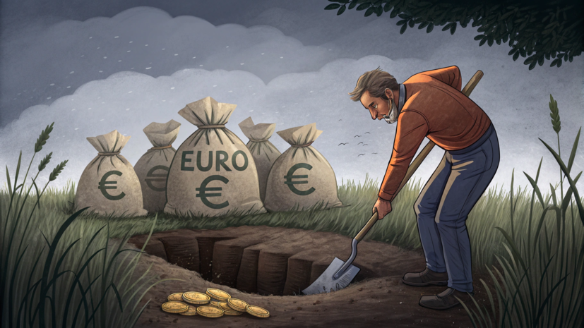 France Info: француз нашёл клад на €700 тысяч, выкапывая яму под бассейн