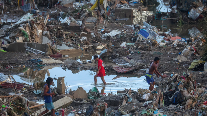 Путин выразил соболезнования президенту Филиппин из-за жертв после тайфуна