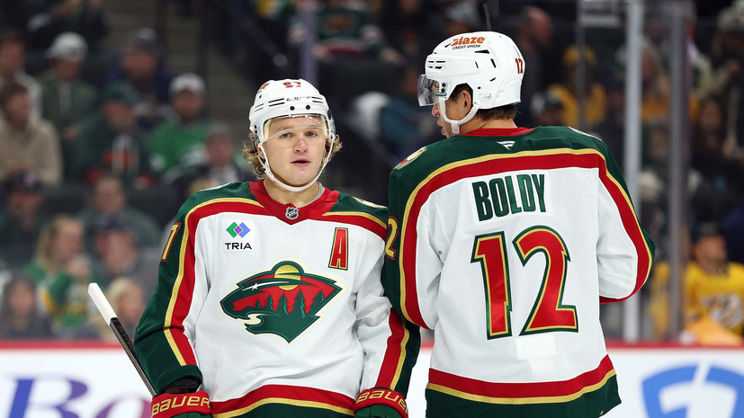 «Миннесота» не смогла победить «Каролину» в НХЛ, у Капризова — результативная передача