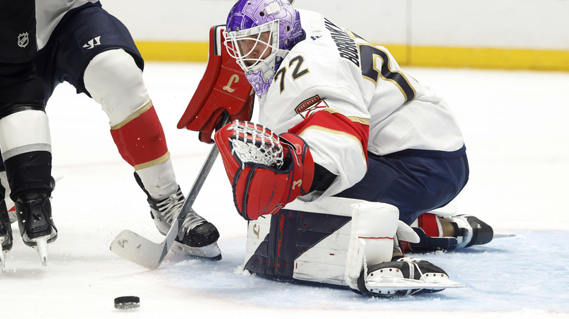 «Флорида» одолела «Лос-Анджелес» в НХЛ, у Бобровского 24 сейва