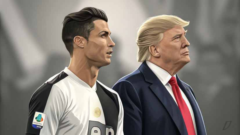 Морган сообщил, что работает над совместным интервью Трампа и Роналду