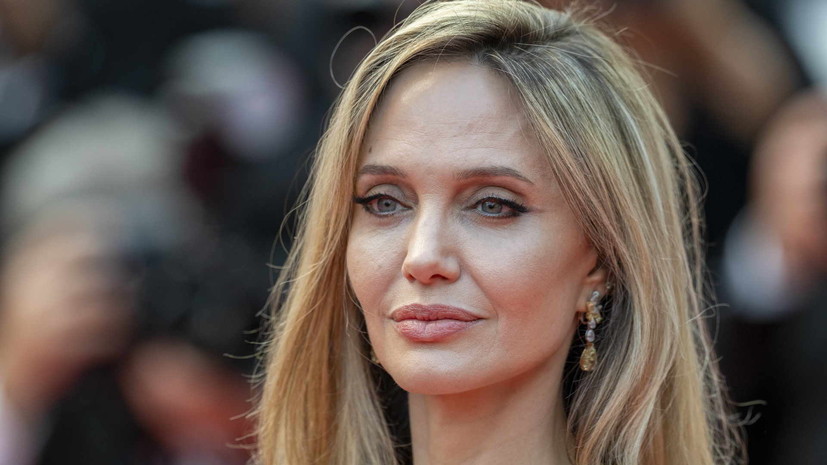 Украинские пограничники подарили Джоли набор национальной символики