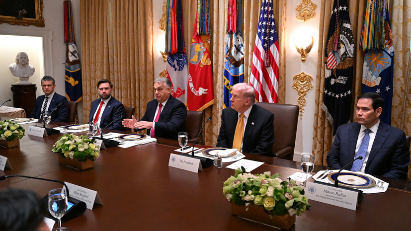 Трамп: Венгрии трудно получать нефть другими путями, кроме как из России