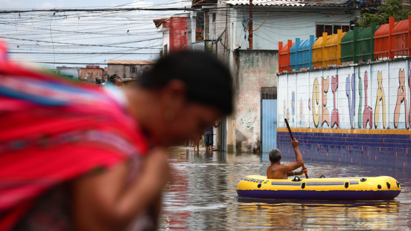 CNN Brasil: минимум пять человек погибли из-за урагана на юге Бразилии
